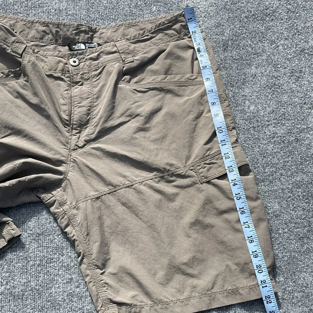 North Face Shorts Mens 38‎ TNF Cargo Hiking Trail Hybrid Nylon Cotton Cargo 10